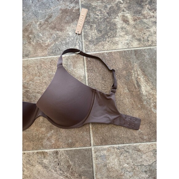 Skims Fits Everybody Scoop Plunge Bra Oxide Size 32H - Picture 5 of 7